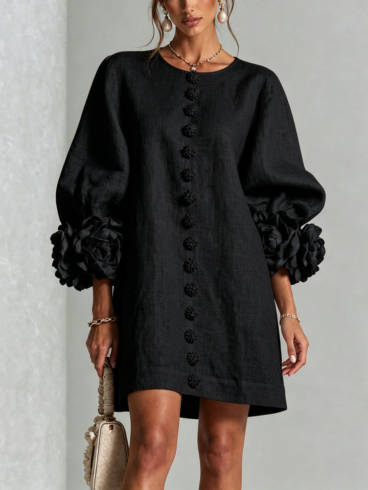 Evelyn™ | Floral Sleeve Dress