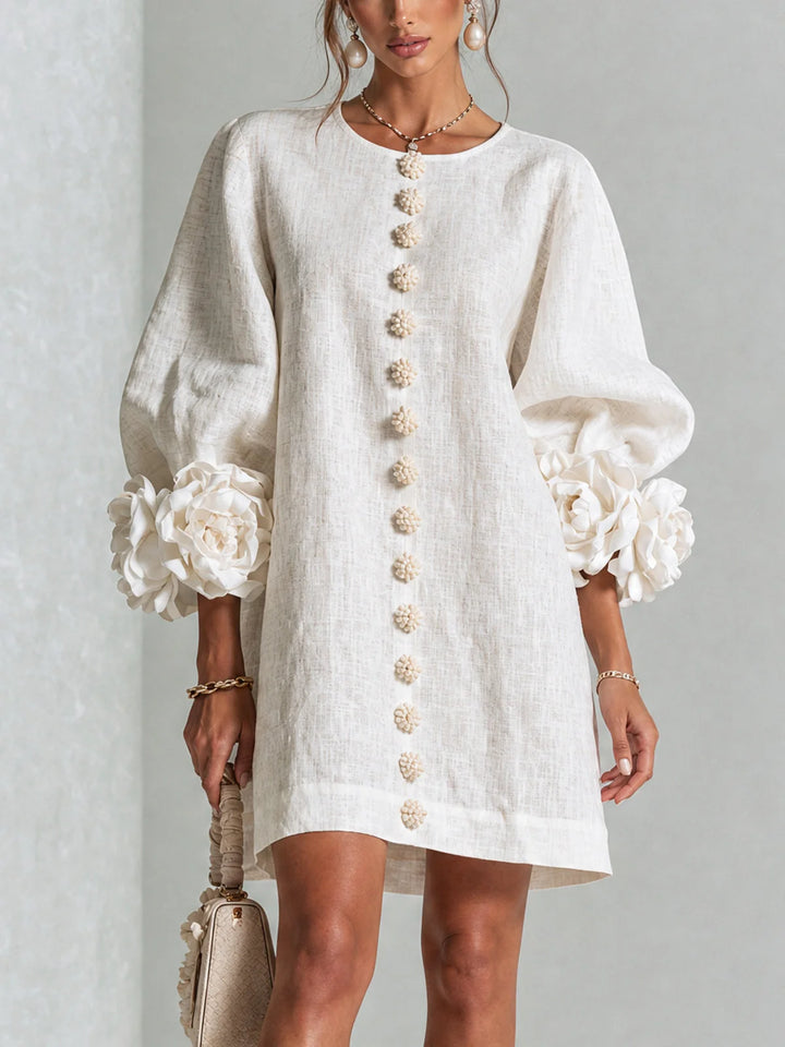 Evelyn™ | Floral Sleeve Dress