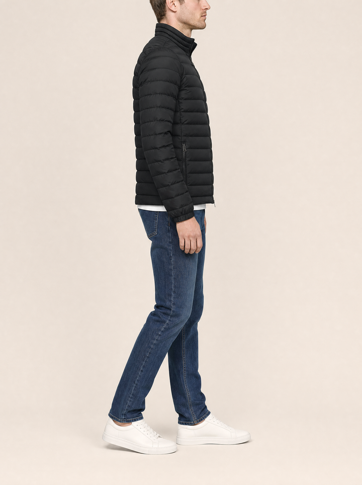 ARJEN | MID-LAYER JACKET WITH STANDING COLLAR