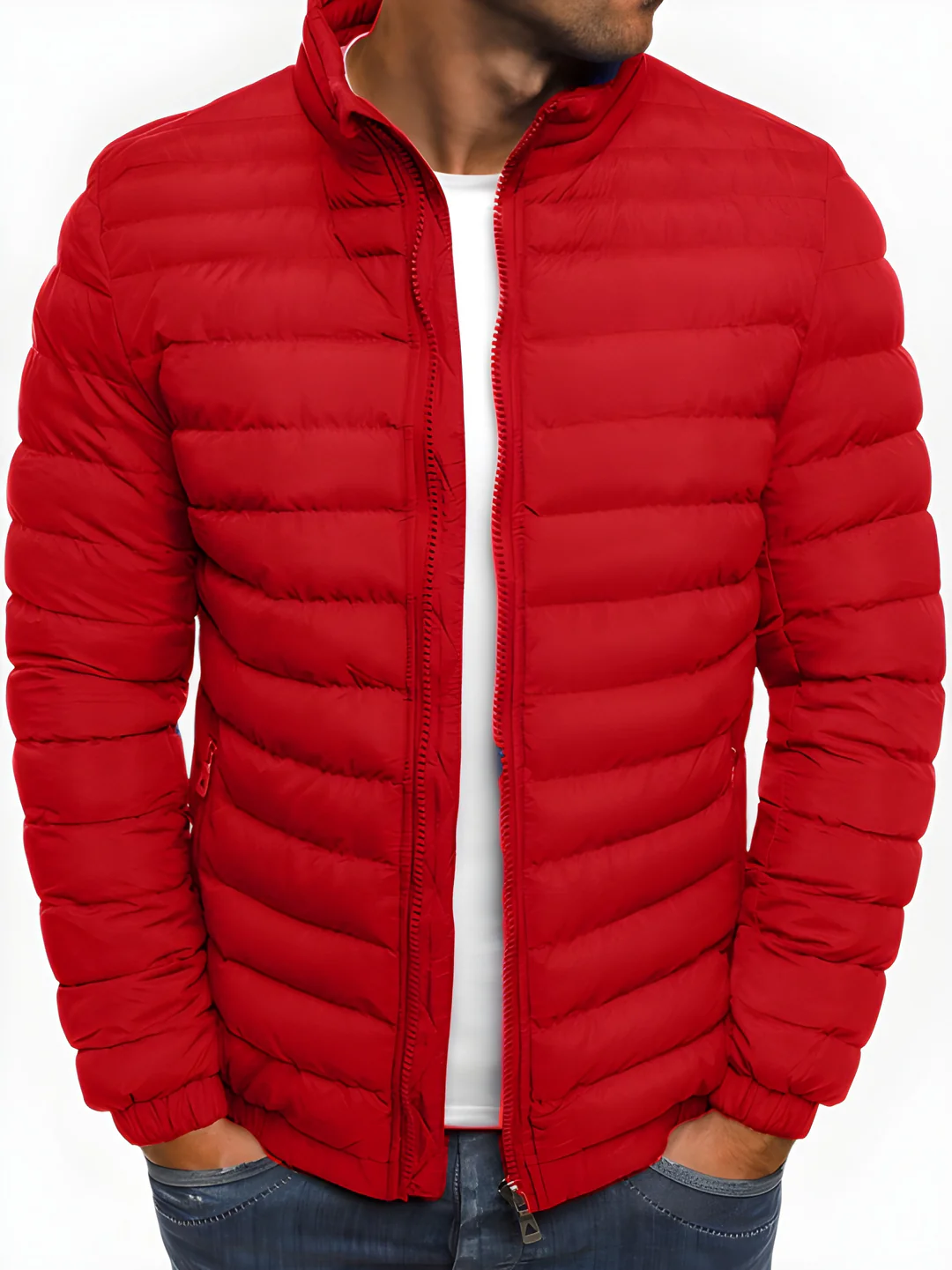 ARJEN | MID-LAYER JACKET WITH STANDING COLLAR