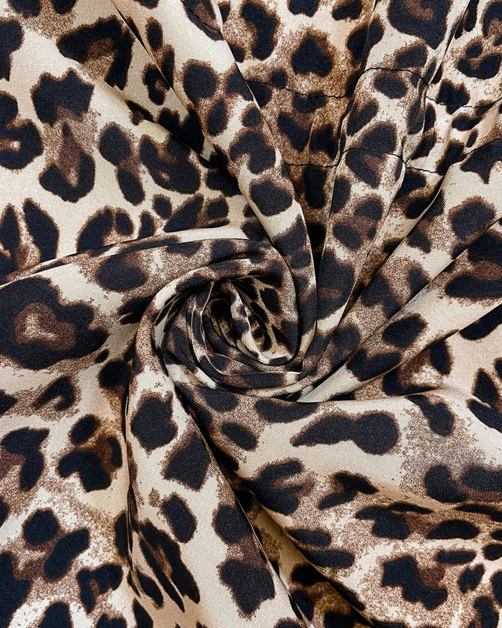 Jenn - Double-Sided Leopard Print Cardigan