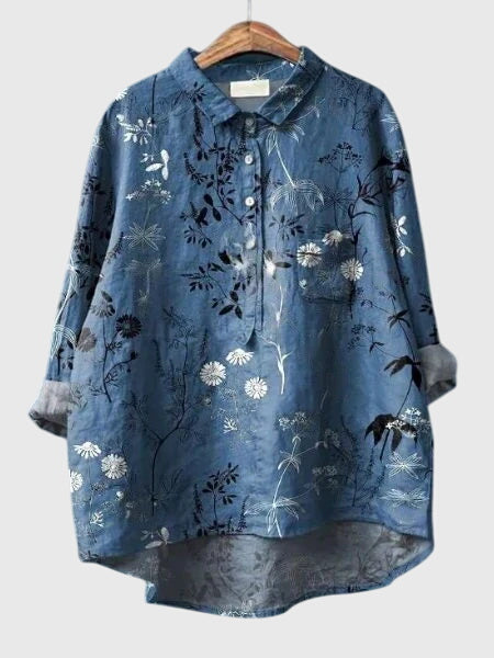 Valeria™ - Blossom Pattern Blouse