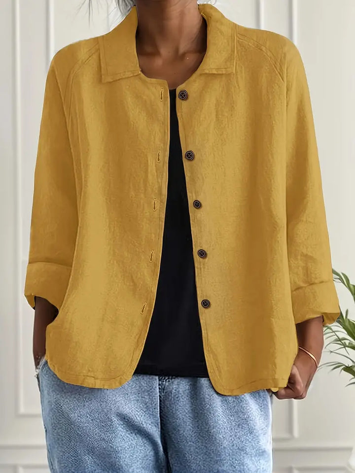 Charlie | Women's Lightweight Relaxed Button-Up Jacket