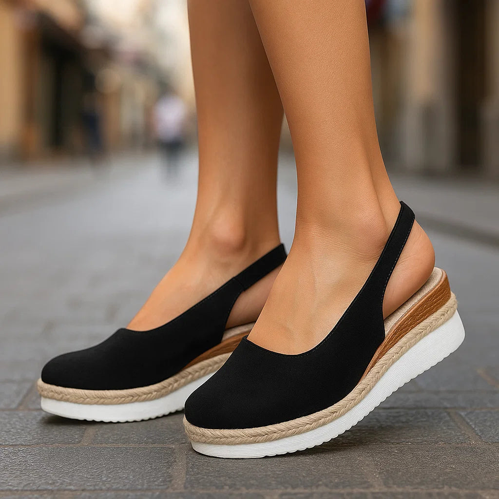 SIERRA RAE WEDGE SLIP-ONS