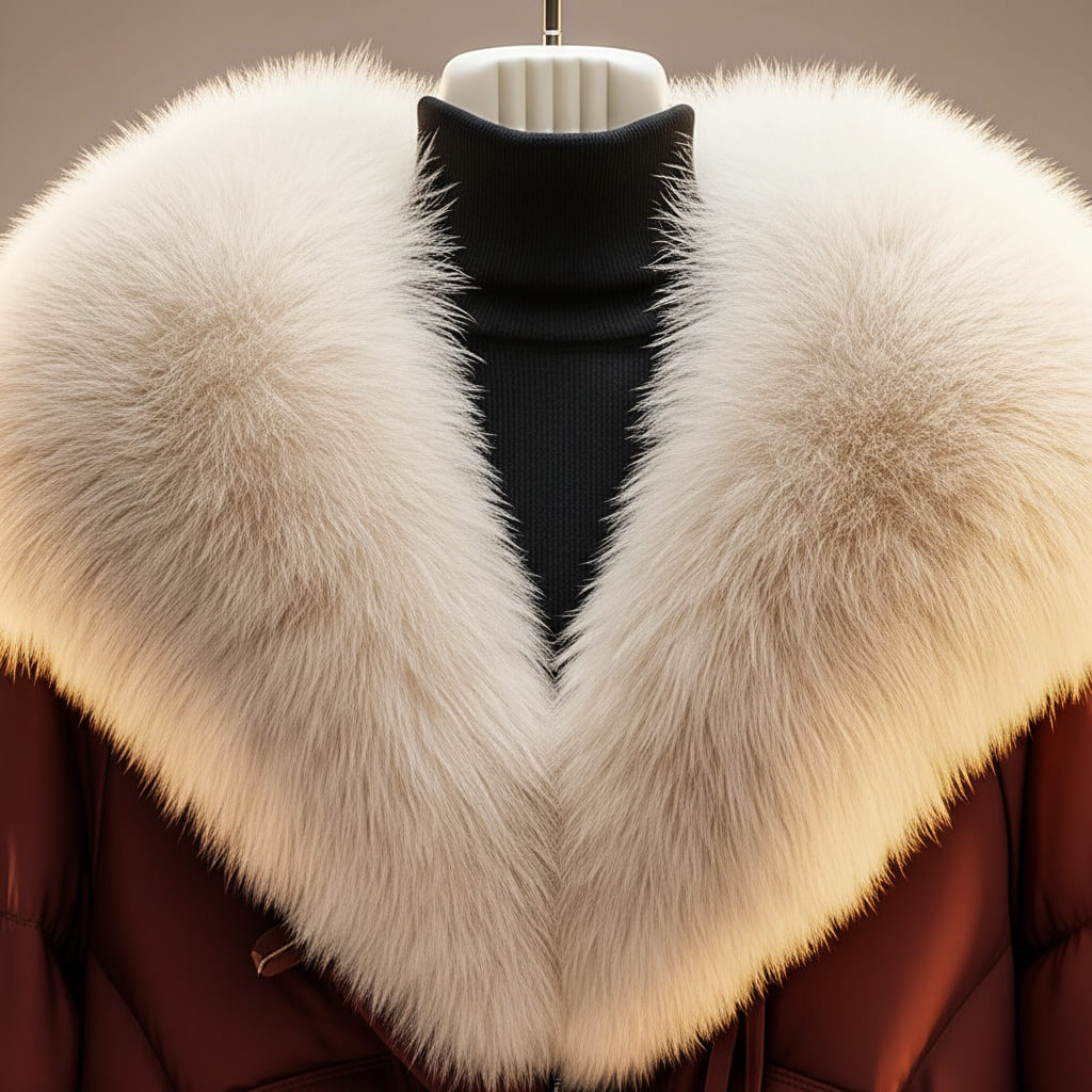 Emmeline Women's Winter Coat with Luxurious Plush Collar