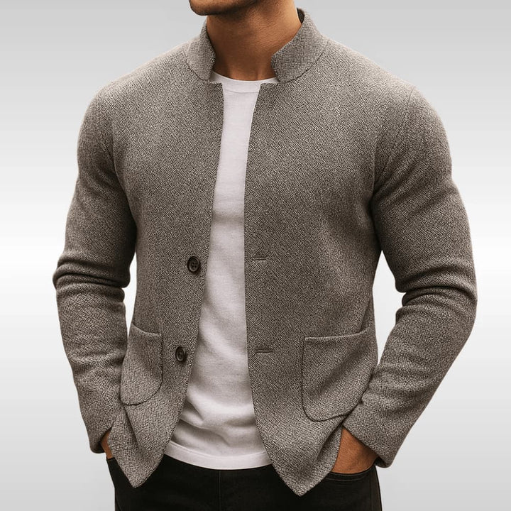 Daan | Textured Knitted Vest