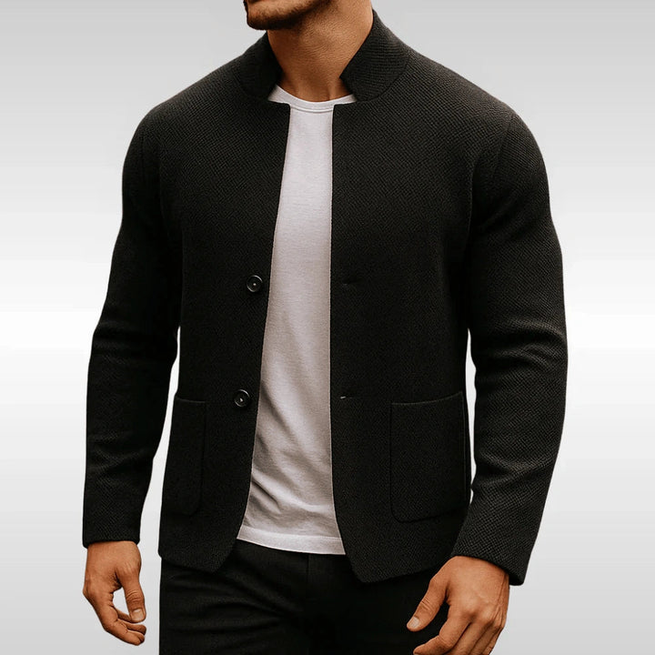 Daan | Textured Knitted Vest