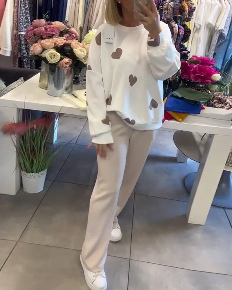 Anais - Heart-Embellished Sweater