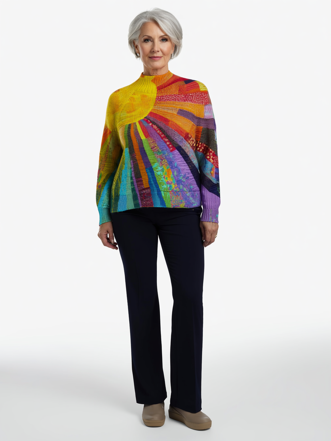 Piper - Vibrant and Joyful Turtleneck Sweater