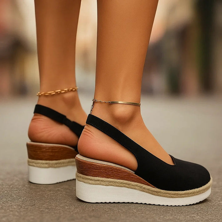 SIERRA RAE WEDGE SLIP-ONS