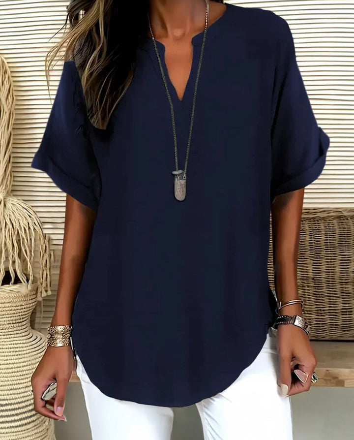 Véronique | V-Neck Blouse
