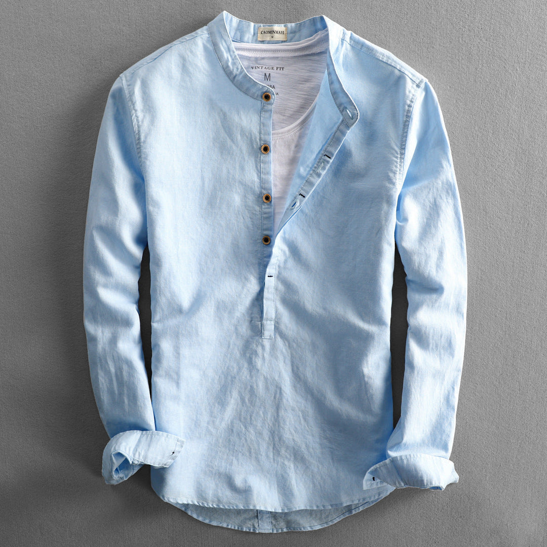 Phil Linen Button-Up Shirt