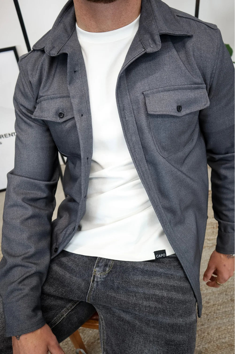 Jasper | Casual Overshirt with Buttons
