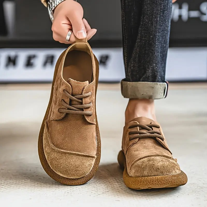 Logan cushioned comfort shoes in beige