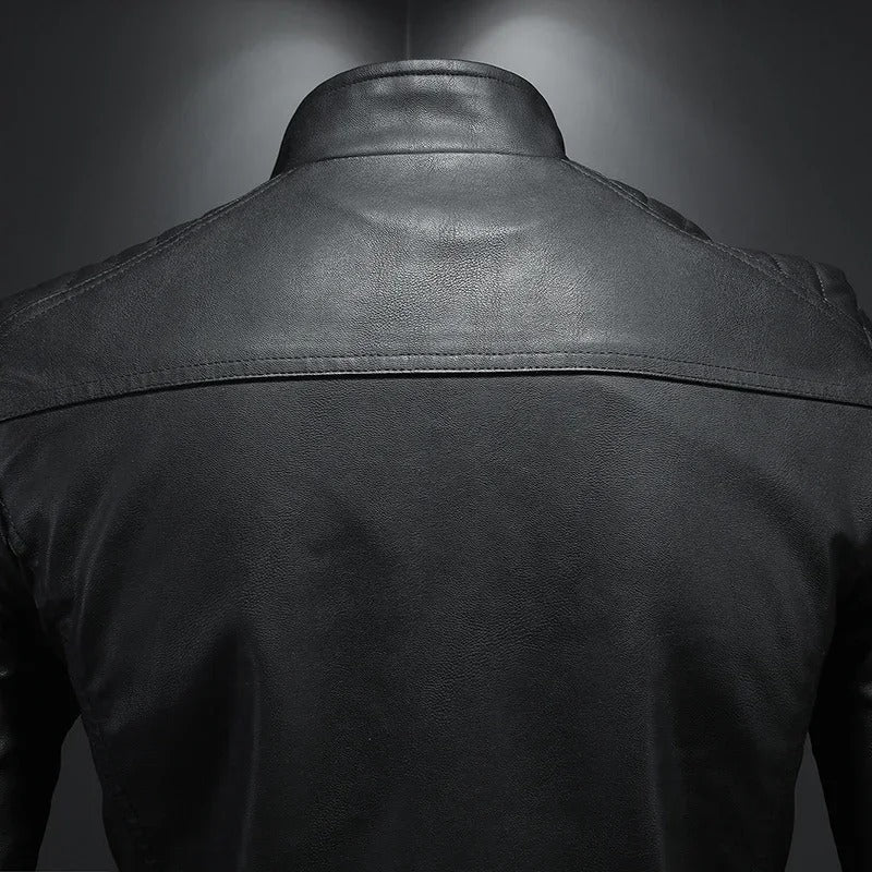 Jacket with High Collar