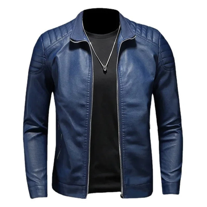 Jacket with High Collar