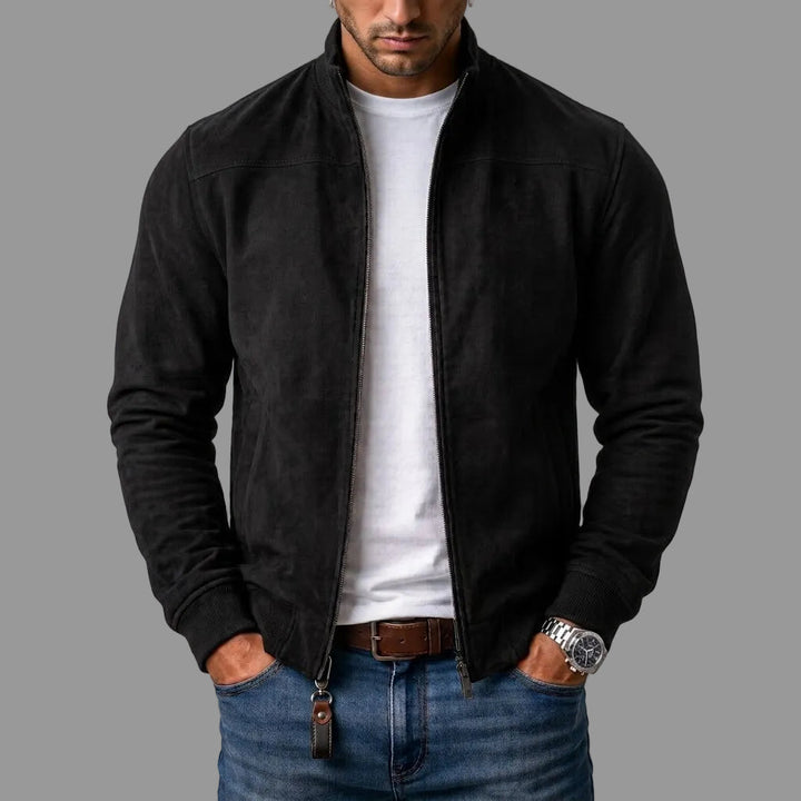 Mason bomber jacket in black