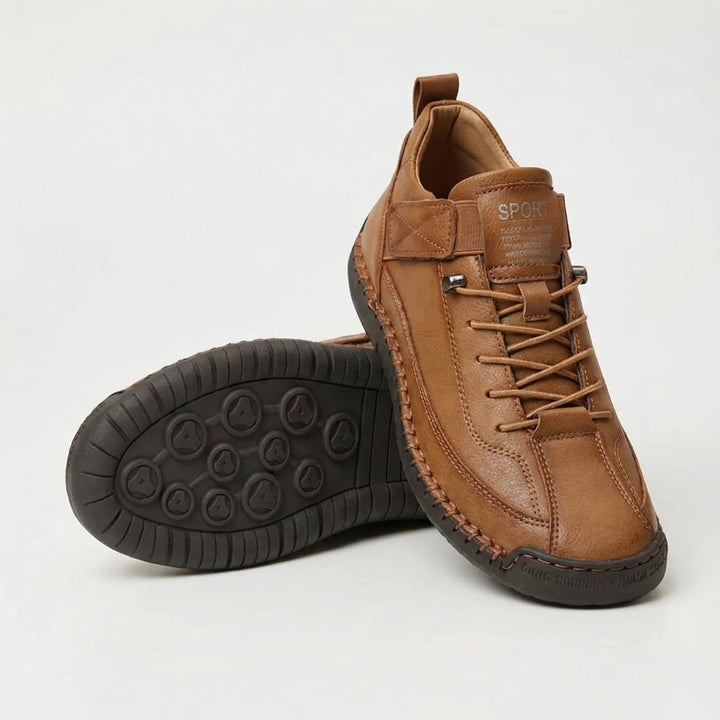 Nora comfort walking shoes in brown