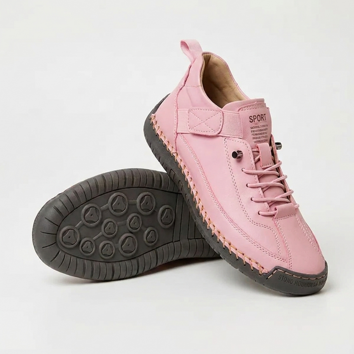 Nora comfort walking shoes in pink