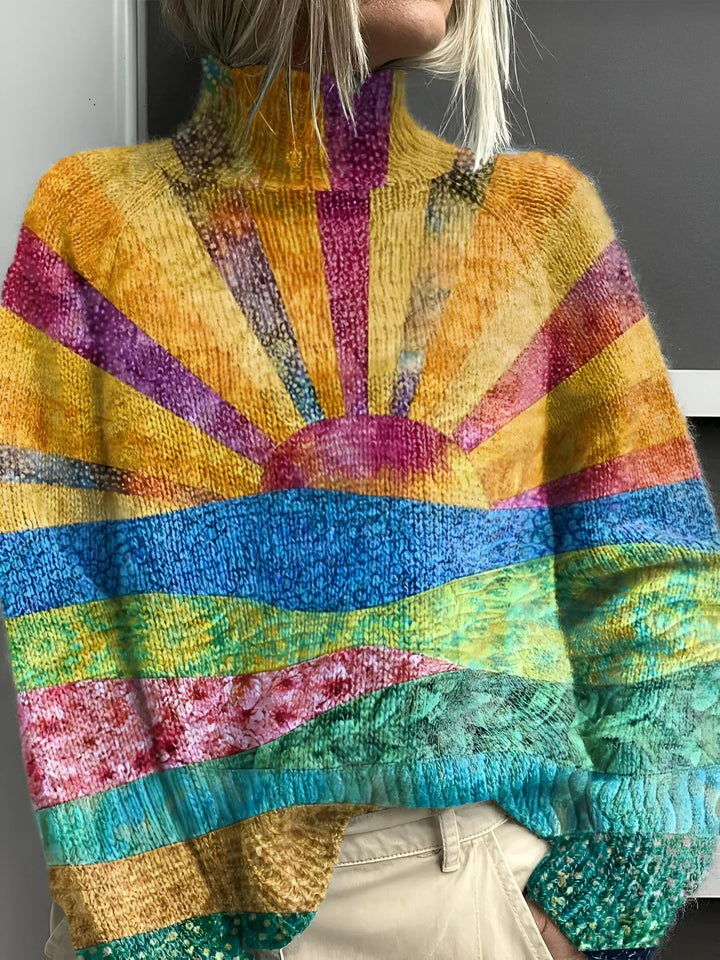 Zella - Vibrant Turtleneck Sweater