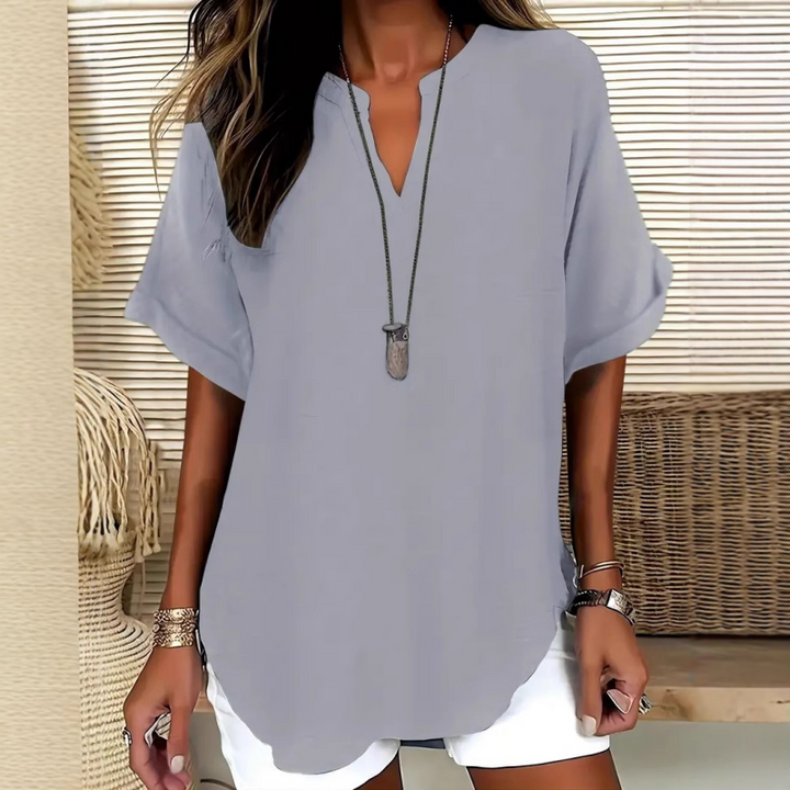 Véronique | V-Neck Blouse
